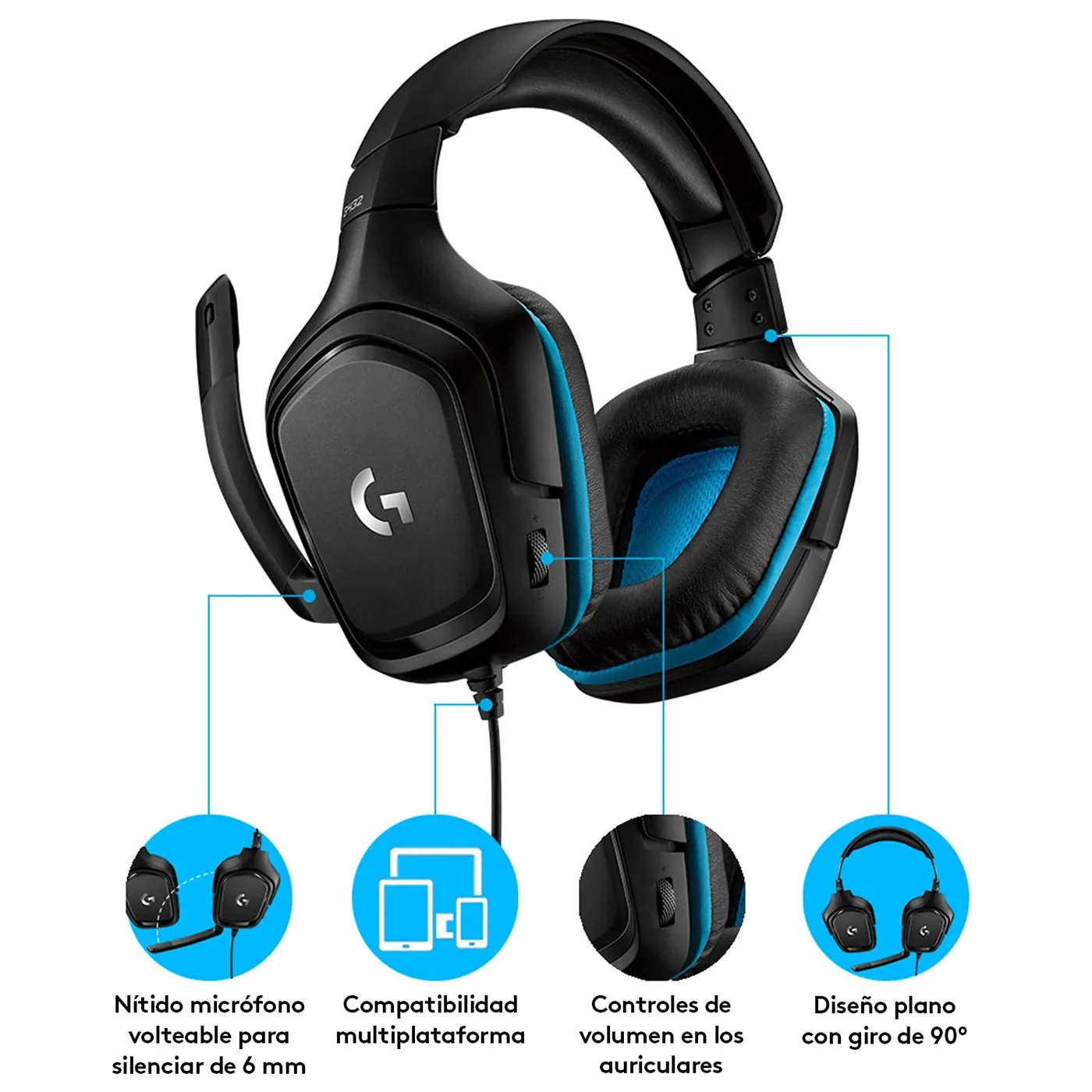 Logitech G G432 — imagen 6